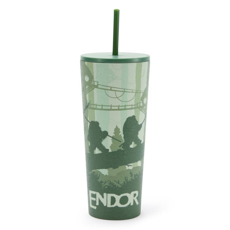 Bicchiere da viaggio in acciaio inossidabile Ewok Endor Starbucks, Star Wars Day: May the 4th Be With You 2026