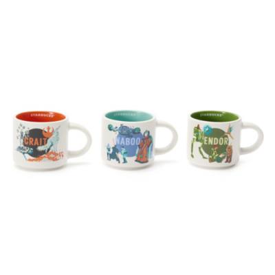 Decorazioni mini tazza Star Wars Starbucks Collection, set da 3