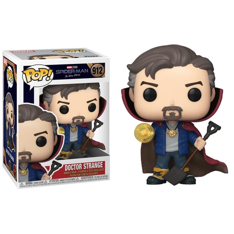 Funko Pop Spider-Man Doctor Strange Cape Marvel N° 912