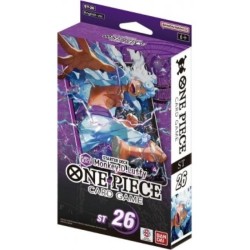 ONE PIECE CARD GAME STARTER DECK – PURPLE/BLACK MONKEY D. LUFFY [ST-26] (ENG)