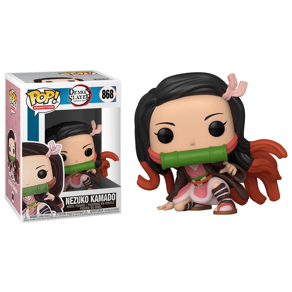 Funko Pop Nezuko Kamado Demon Slayer Vinyl Figure N° 868