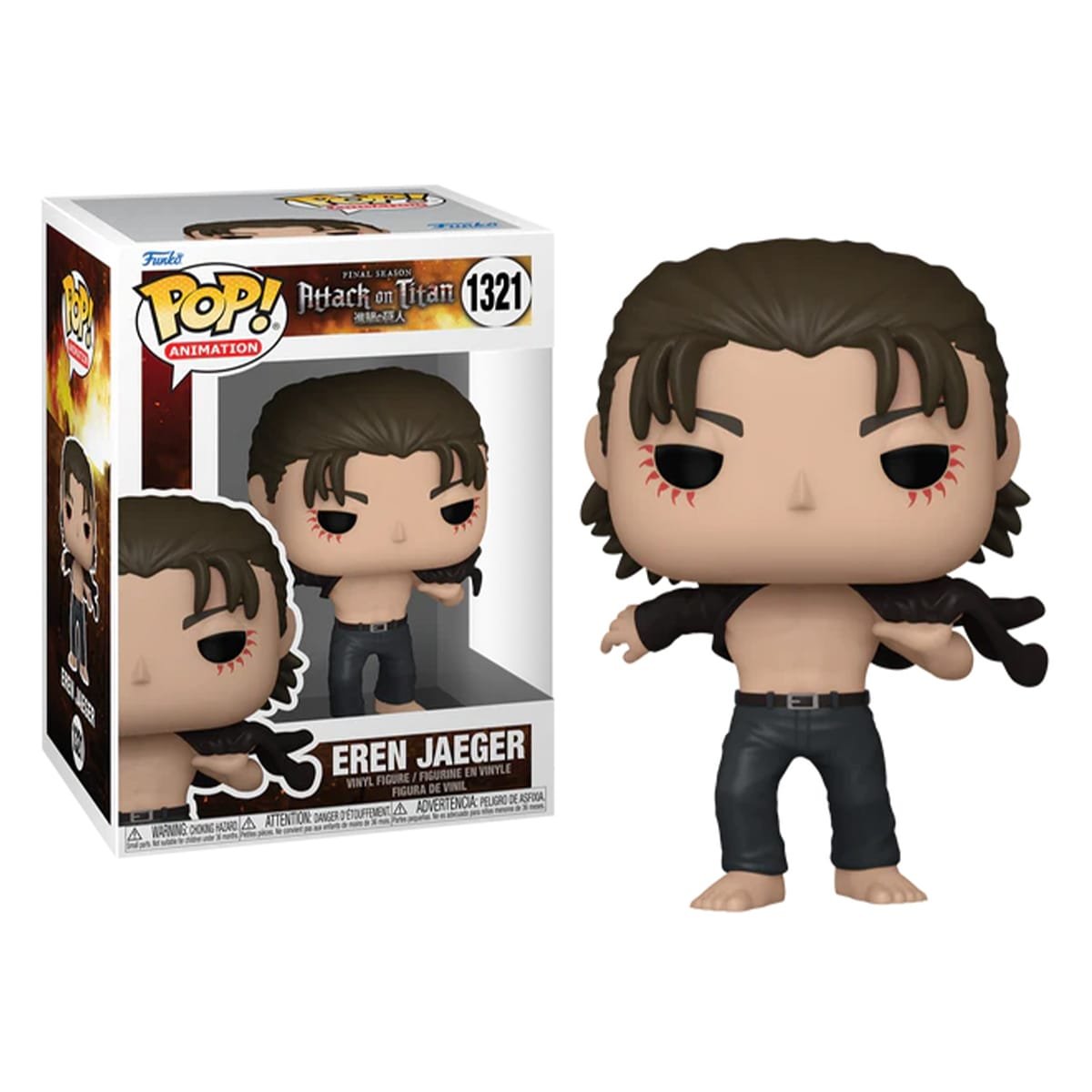 Funko Pop Eren Jeager Attack on Titan S5 N° 1321