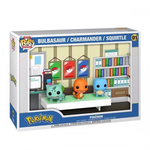 Funko POP! Pokemon: Bulbasaur Chamander Squirtle (01)