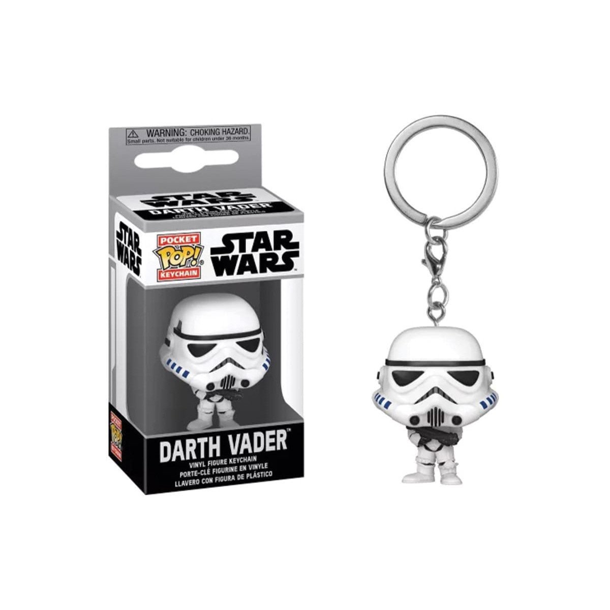 FUNKO Portachiavi STAR WARS – Pocket Pop Keychains – Stormtrooper – 4cm