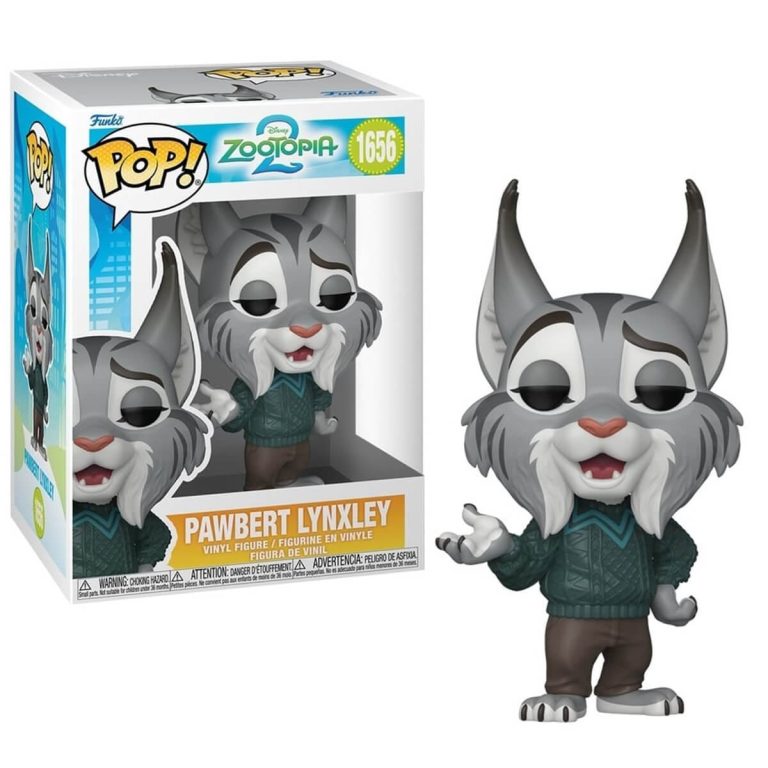 Funko Pop Pawbert Lynxley Zootopia 2 Disney N° 1656