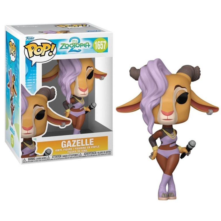 Funko Pop Gazelle Zootopia 2 Disney N° 1657