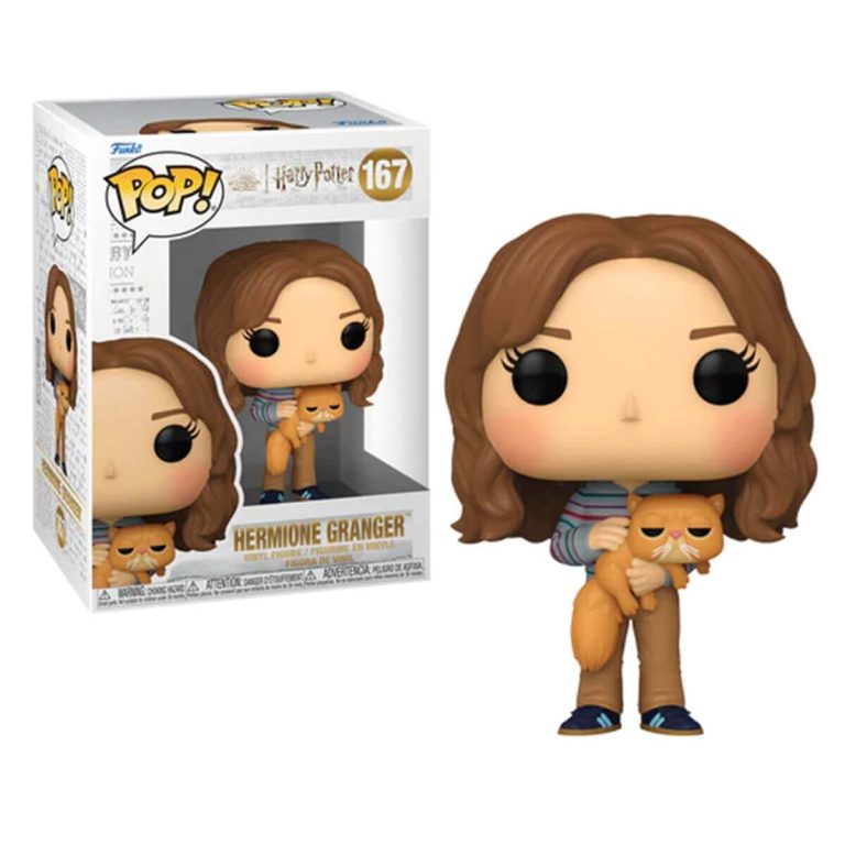 Funko Pop Hermione with Crookshanks Harry Potter N° 167