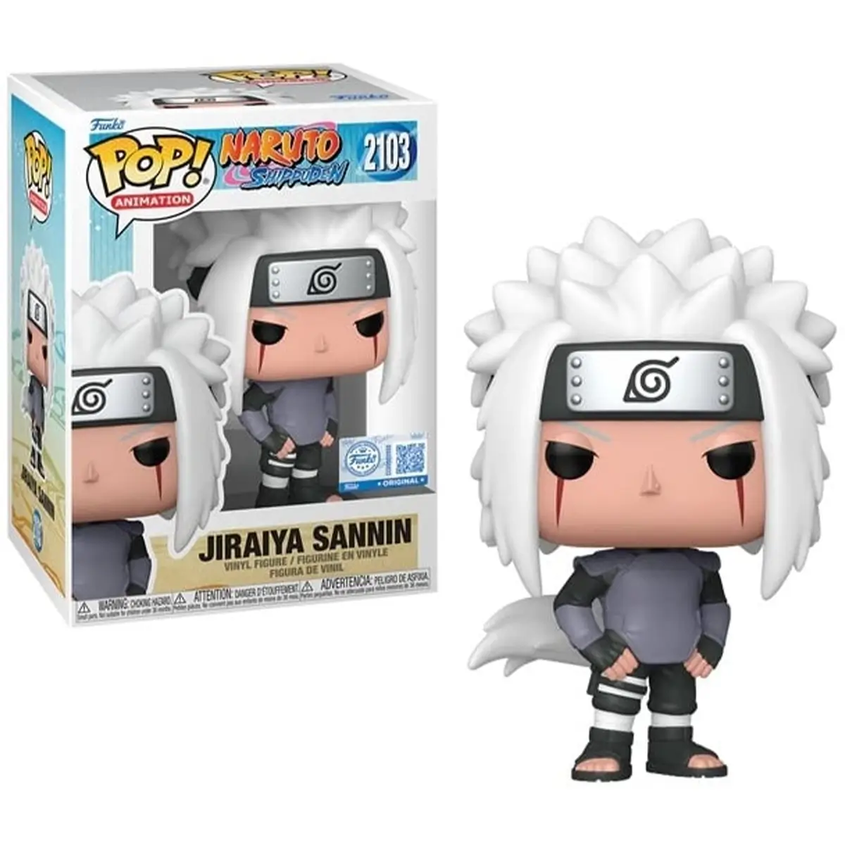 Funko Pop Jiraiya Sannin Naruto Shippuden N° 2103