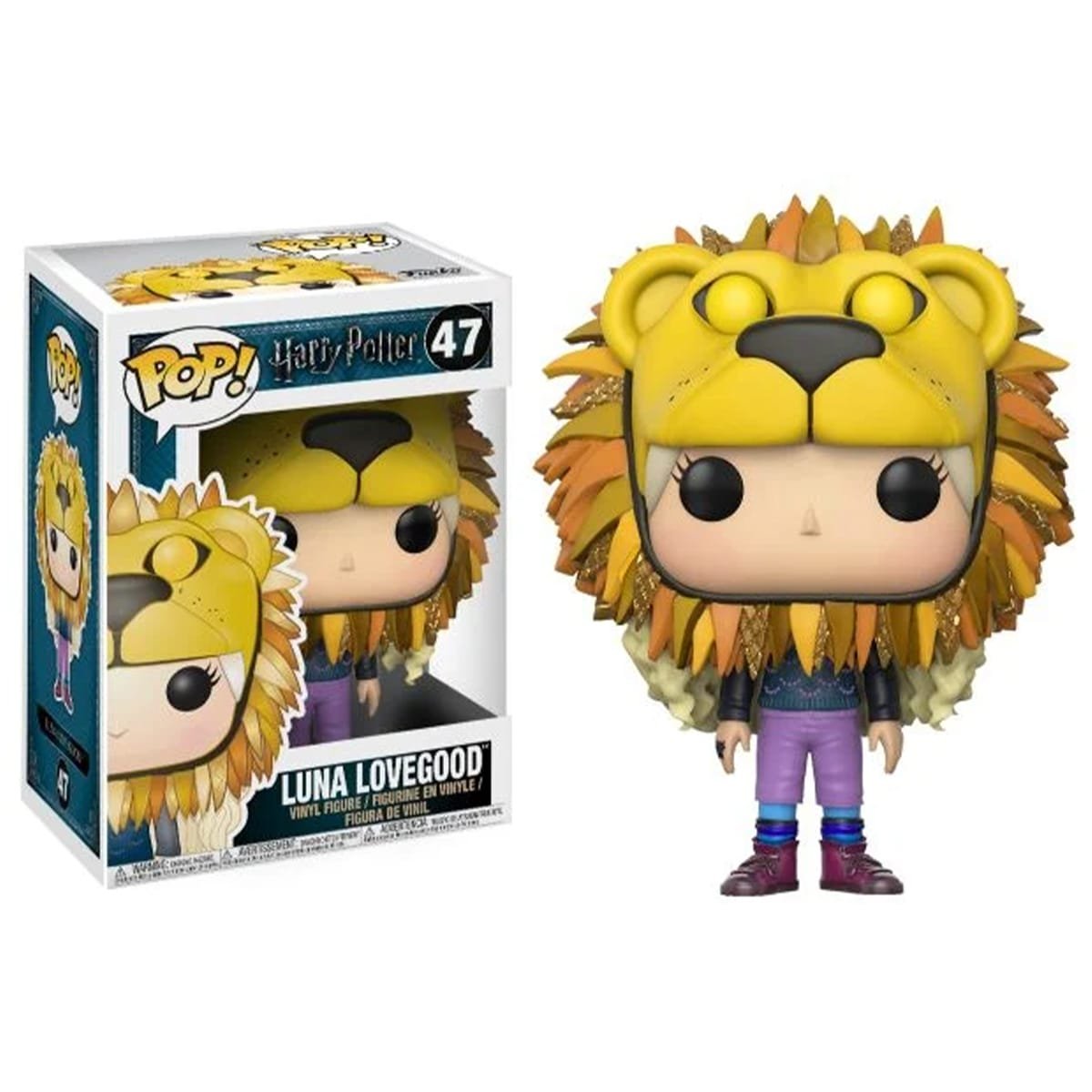 Sensazionale Funko Pop Luna Lovegood con testa di leone