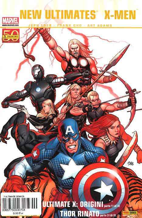 ULTIMATE COMICS 7 ULTIMATE X MEN1NEW ULTIMATES3