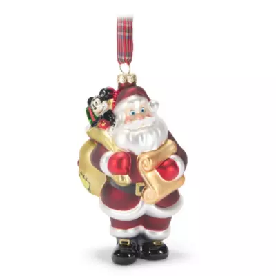 Decorazione natalizia Topolino Babbo Natale