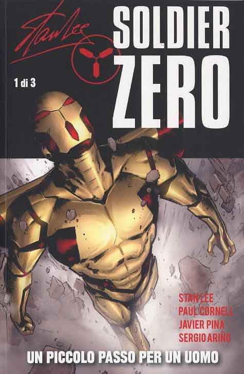 STAN LEE SOLDIER ZERO 1 100% PANINI COMICS