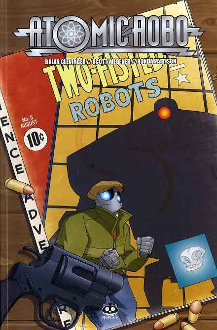 ATOMIC ROBO 5 ARTE DELLA SCIENZA