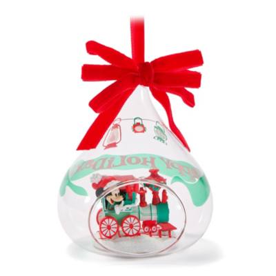 Decorazione Topolino con cupola in vetro
