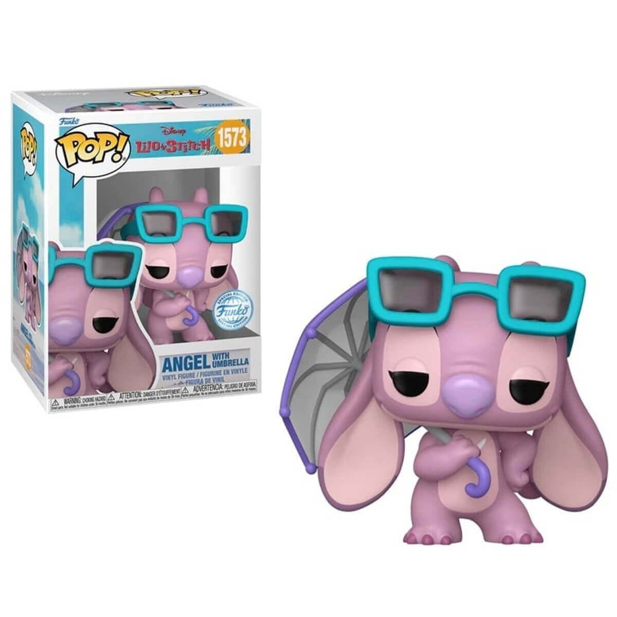 Funko Pop Angel with Umbrella Lilo & Stitch Disney N° 1573