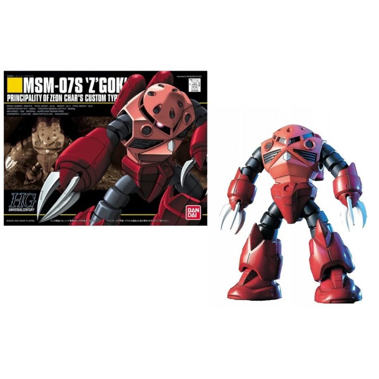 Gundam Z’Gok Char Custom HGUC 1 144 Model Kit Bandai