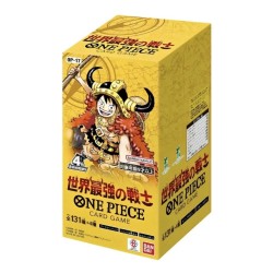 ONE PIECE CARD GAME BOX OP-17 – THE WORLD'S STRONGEST WARRIORS 24 BUSTE (JAP)