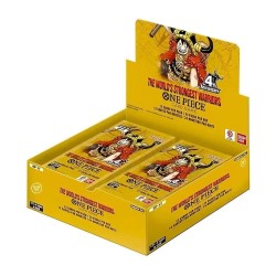 ONE PIECE CARD GAME BOX OP-17 – THE WORLD'S STRONGEST WARRIORS 24 BUSTE (ENG)