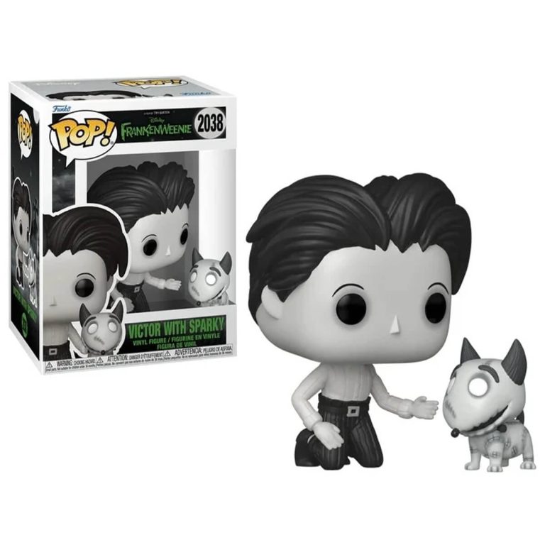 Funko Pop Victor with Sparky Frankenweenie Disney N° 2038