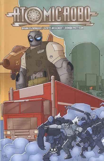 ATOMIC ROBO 6 E IL FANTASMA DELLA STAZIONE X