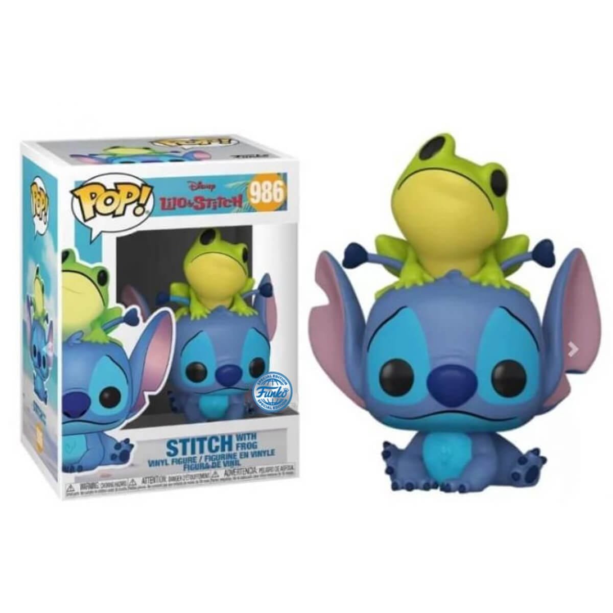 Funko Pop Stitch with Frog Lilo & Stitch Special Edition 986