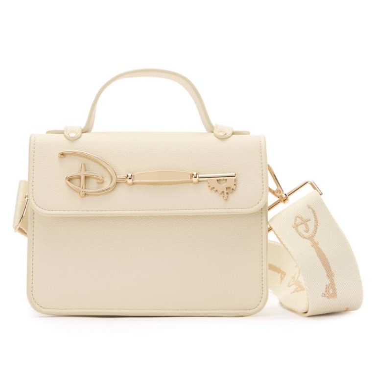 Borsa a tracolla panna Disney Classics Key