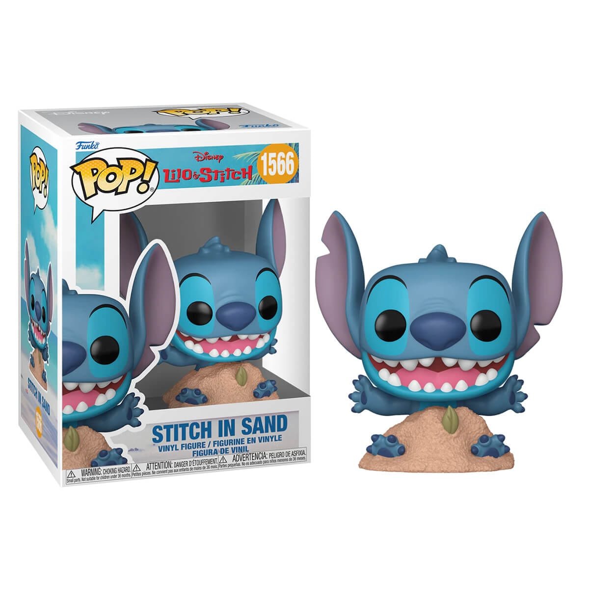 Funko Pop Stitch in Sand Lilo & Stitch N° 1566