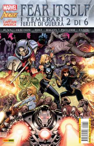 FEAR ITSELF I TEMERARI FERITE DI GUERRA 2 MARVEL WORLD 10