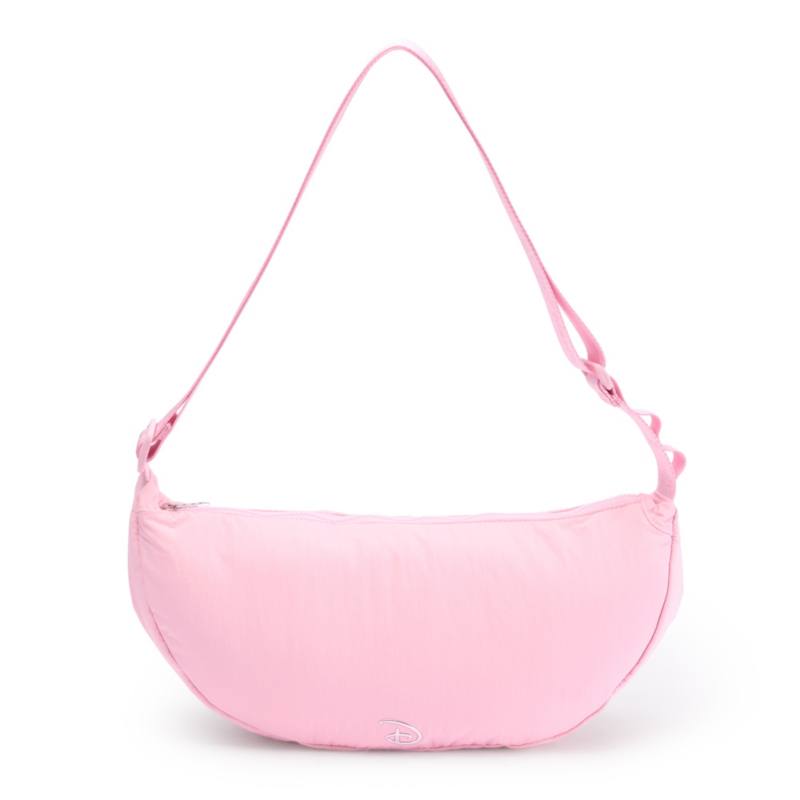 Borsa a spalla rosa Disney con silhouette di Topolino