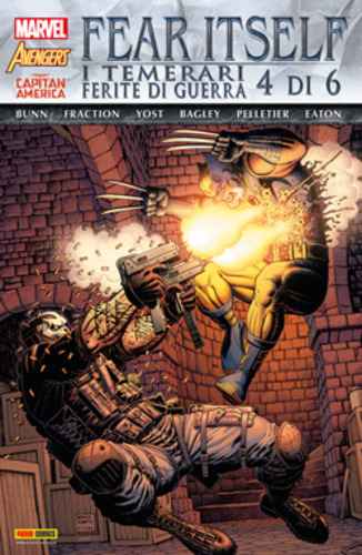 FEAR ITSELF I TEMERARI FERITE DI GUERRA 4 MARVEL WORLD 12