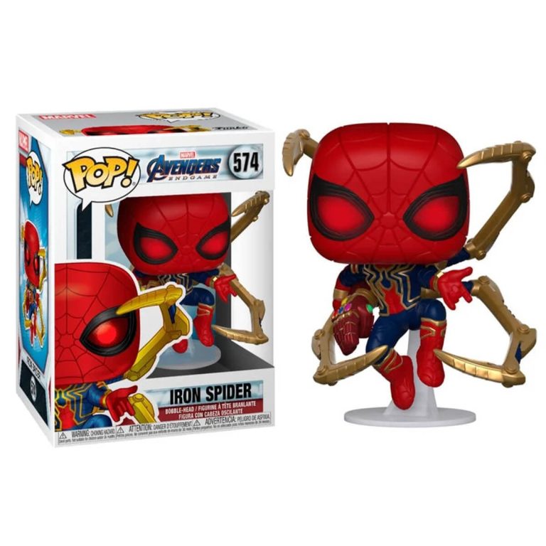 Funko Pop Iron Spider Man Endgame Marvel N° 574