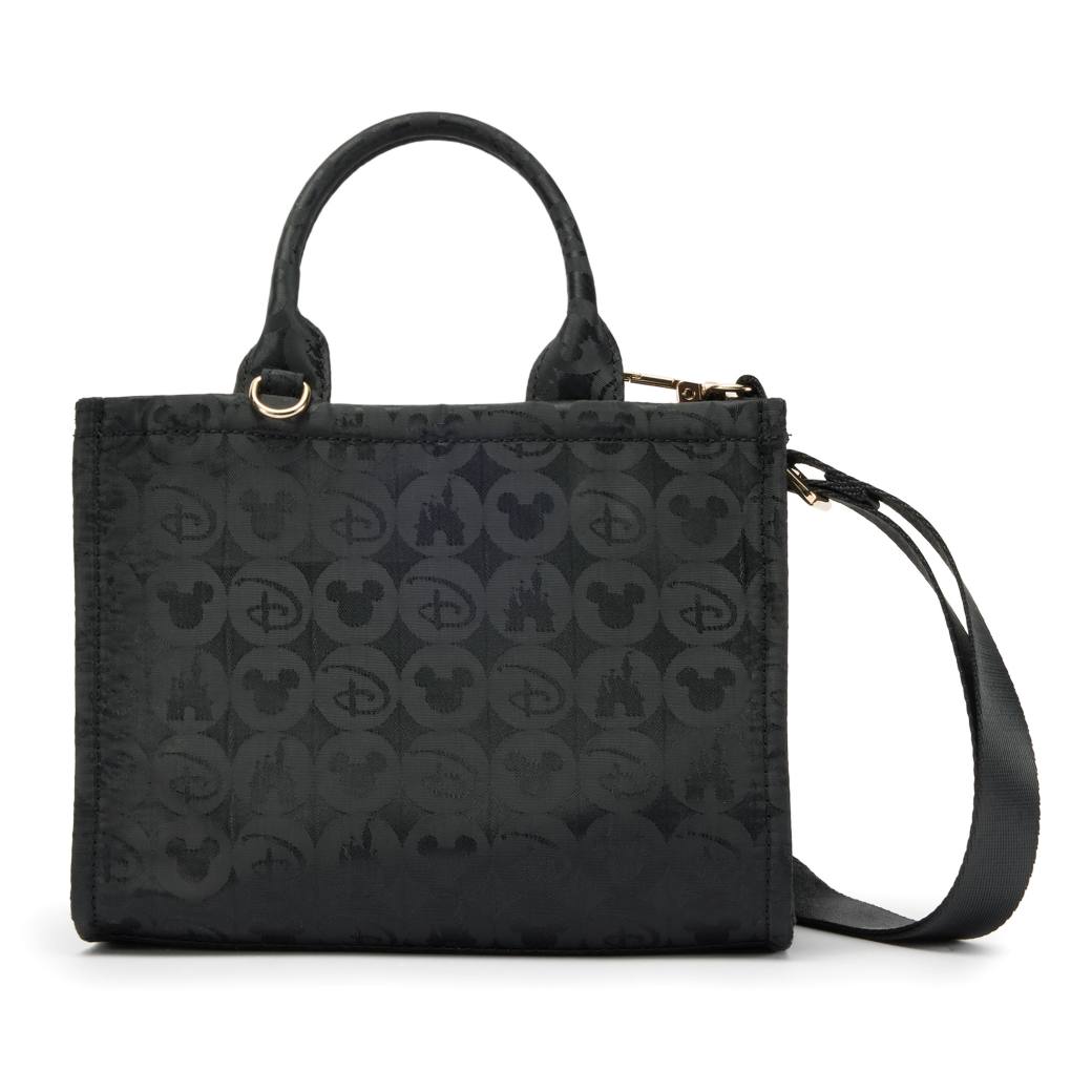 Mini borsa a spalla nera Disney Icons