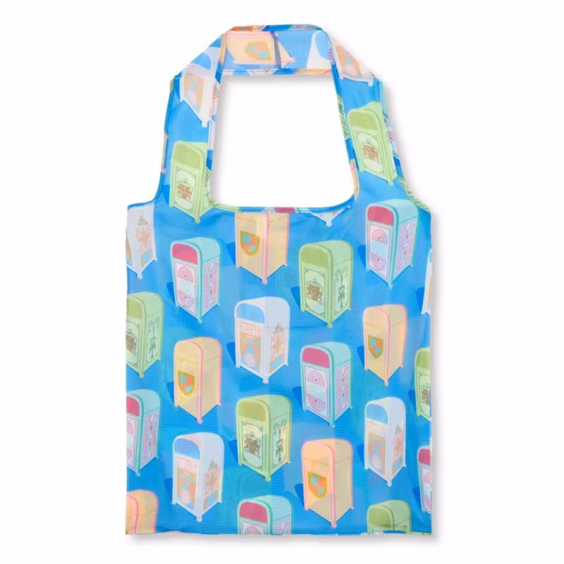 Borsa a spalla pieghevole cestini Parchi Disney