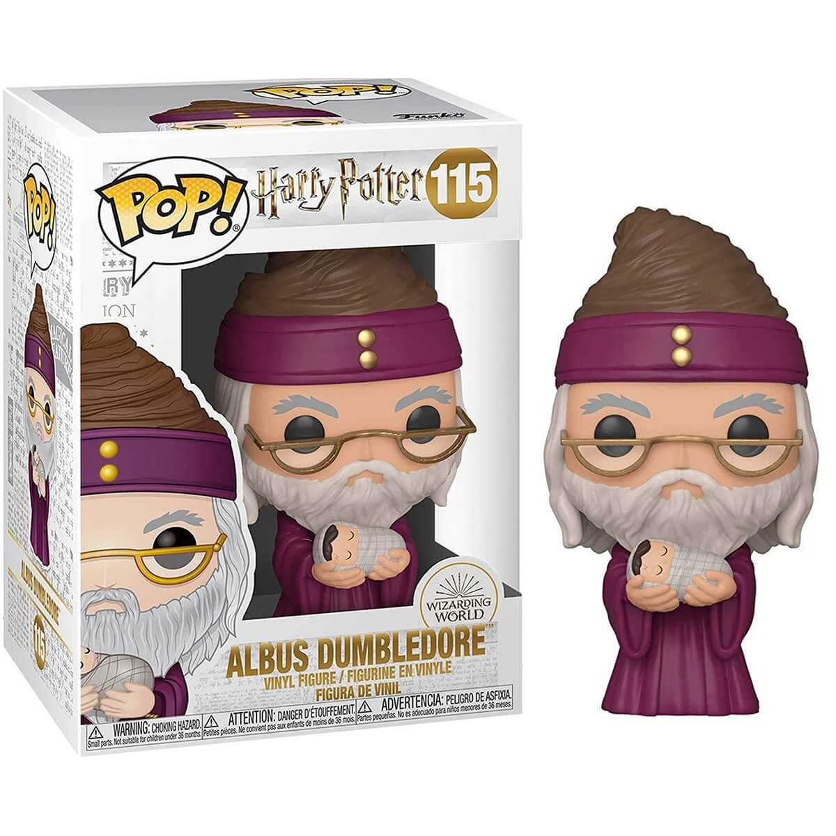 Funko Pop Dumbledore with Baby Harry Harry Potter N° 115