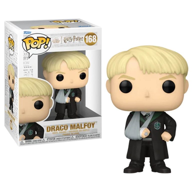 Funko Pop Draco Malfoy Braccio Rotto Harry Potter 3 N° 168