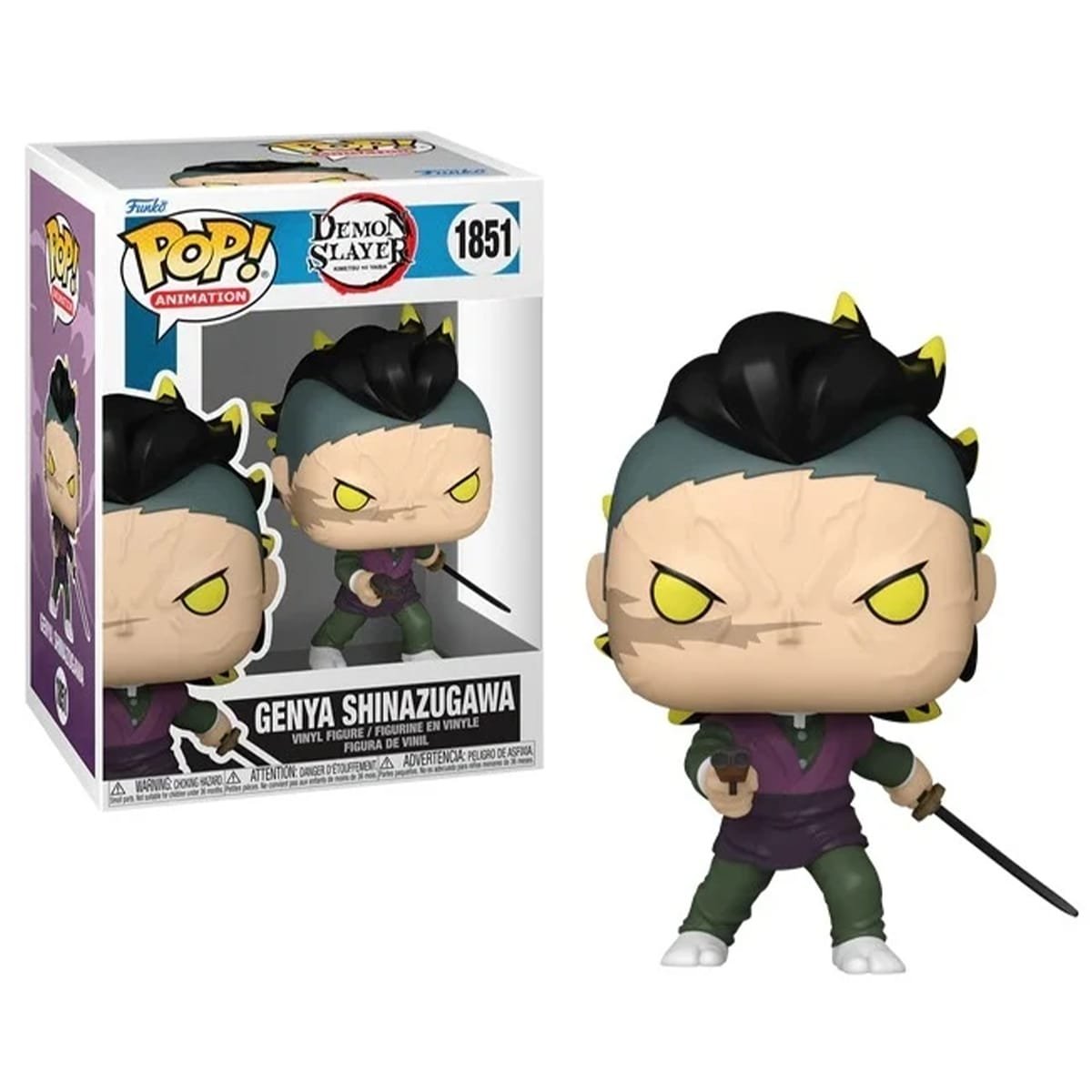 Funko Pop Genya Demon Form Demon Slayer Pop Anime N° 1851