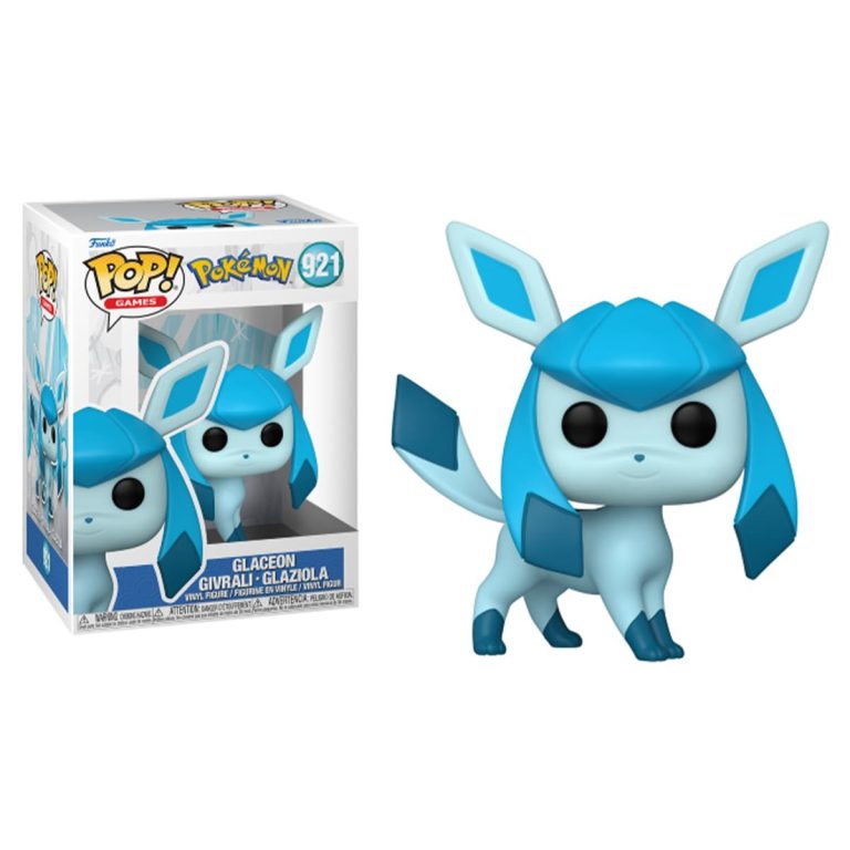 Funko Pop Glaceon Pokémon Games Vinyl Figure N° 921