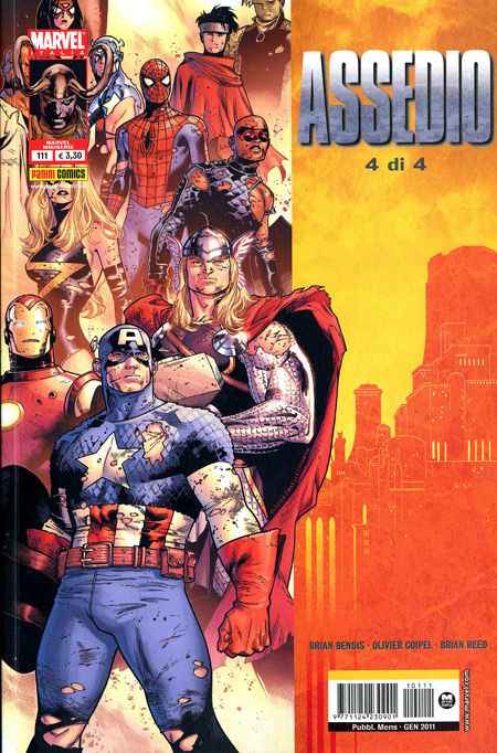 ASSEDIO 4 MARVEL MINISERIE 111