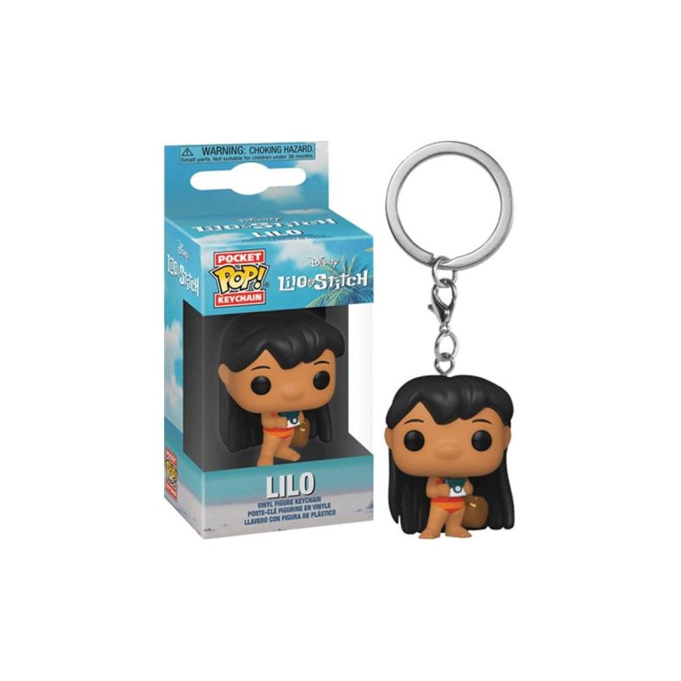 FUNKO Portachiavi LILO & STITCH – Pocket Pop Keychain – Lilo w/Camera