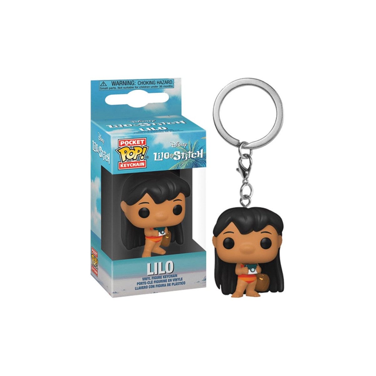 FUNKO Portachiavi LILO & STITCH – Pocket Pop Keychain – Lilo w/Camera