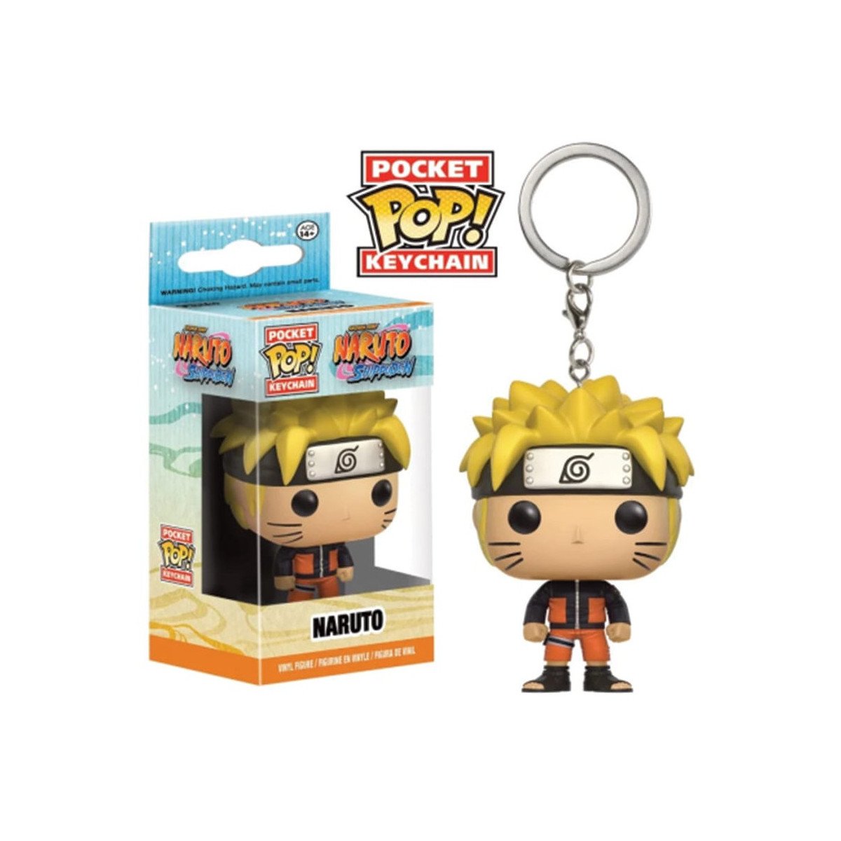 Funko Portachiav – Naruto – Naruto Uzumaki – Pocket Pop Keychain