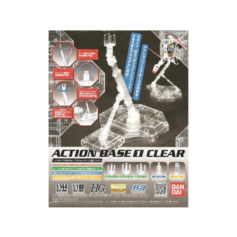 GUNDAM – Model Kit – ACTION BASE 1 CLEAR