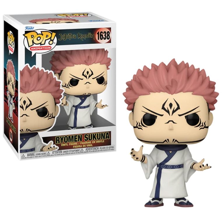 Funko Pop Sukuna Jujutsu Kaisen Vinyl Figure N° 1638