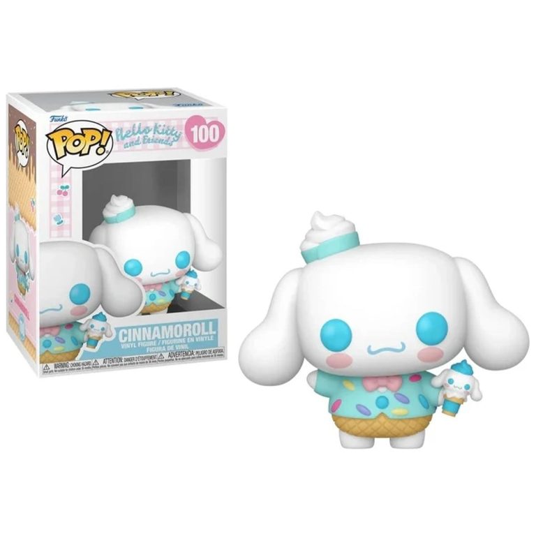 Funko Pop Cinnamoroll with Ice Cream Hello Kitty Sanrio N° 100