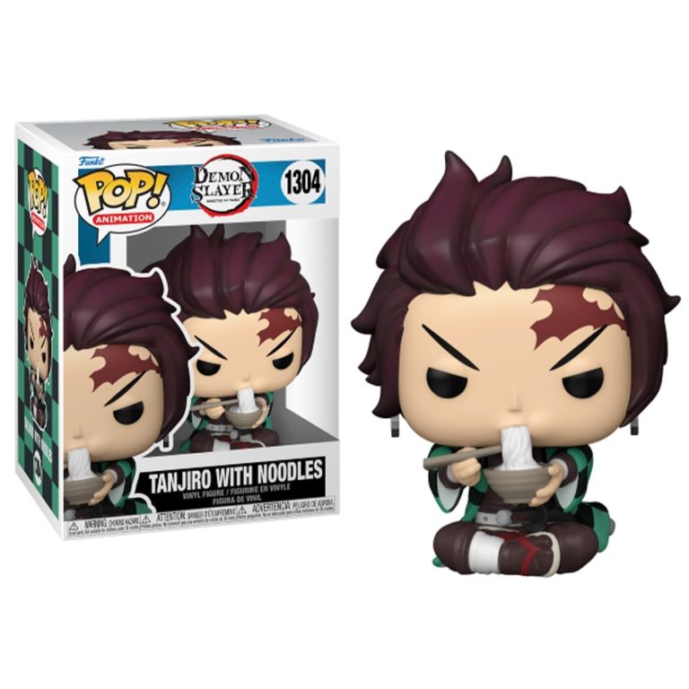 Funko Pop Tanjiro with Noodles Demon Slayer Anime N° 1304