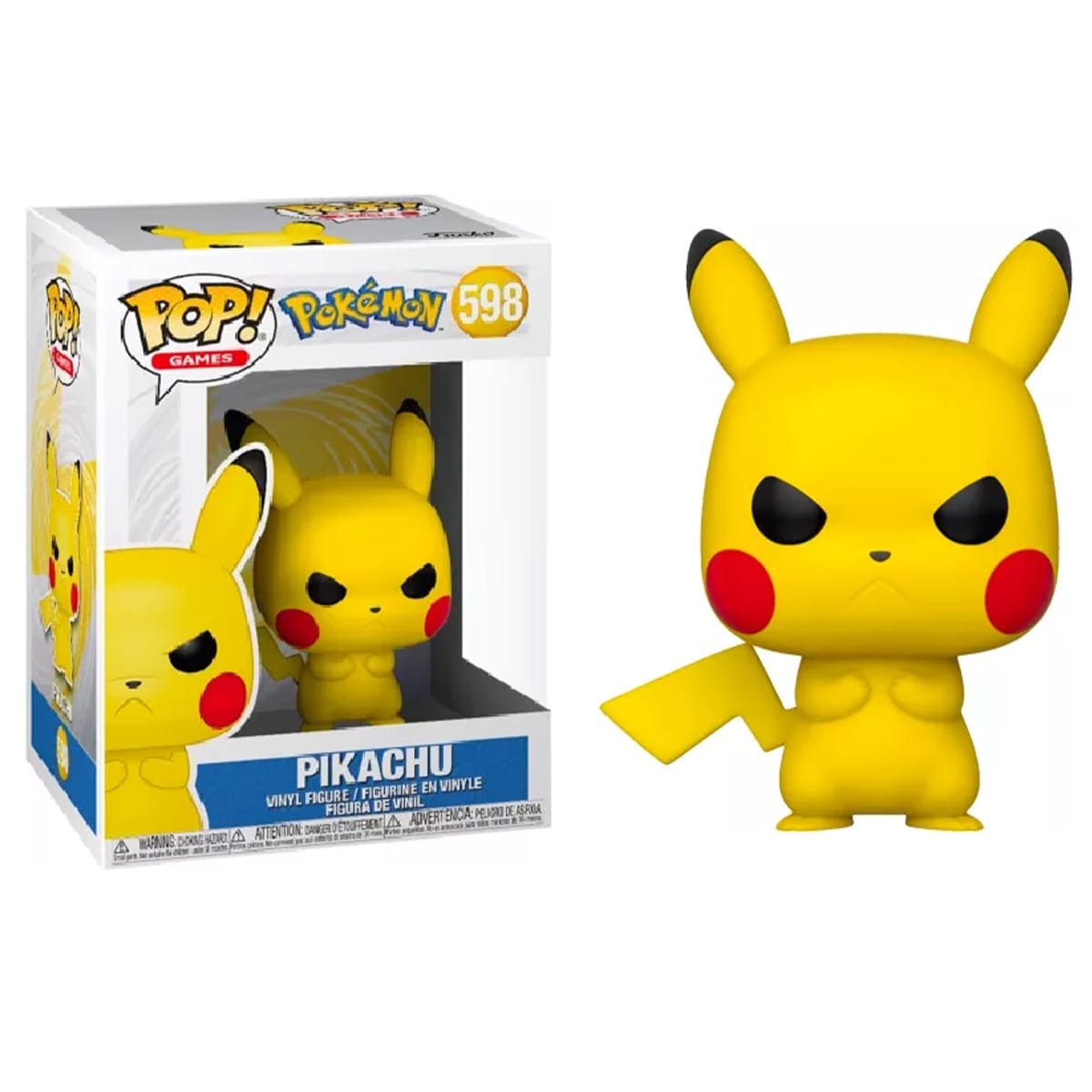 Funko Pop Grumpy Pikachu Pokémon Vinyl Figure N° 598
