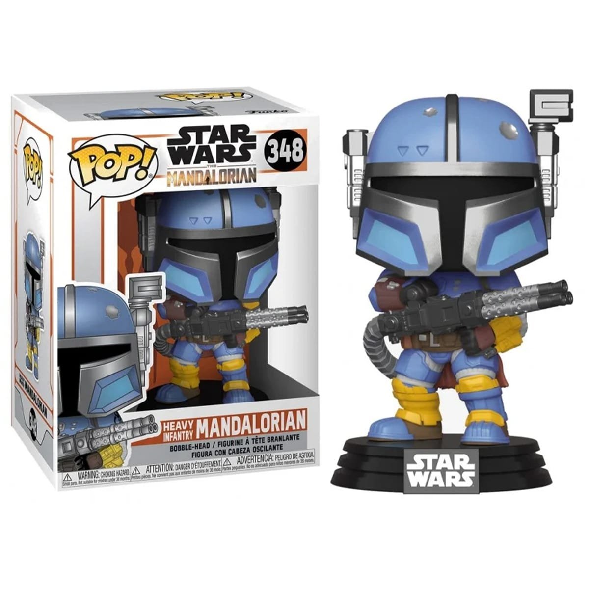 Funko Pop Heavy Infantry The Mandalorian Star Wars N° 348