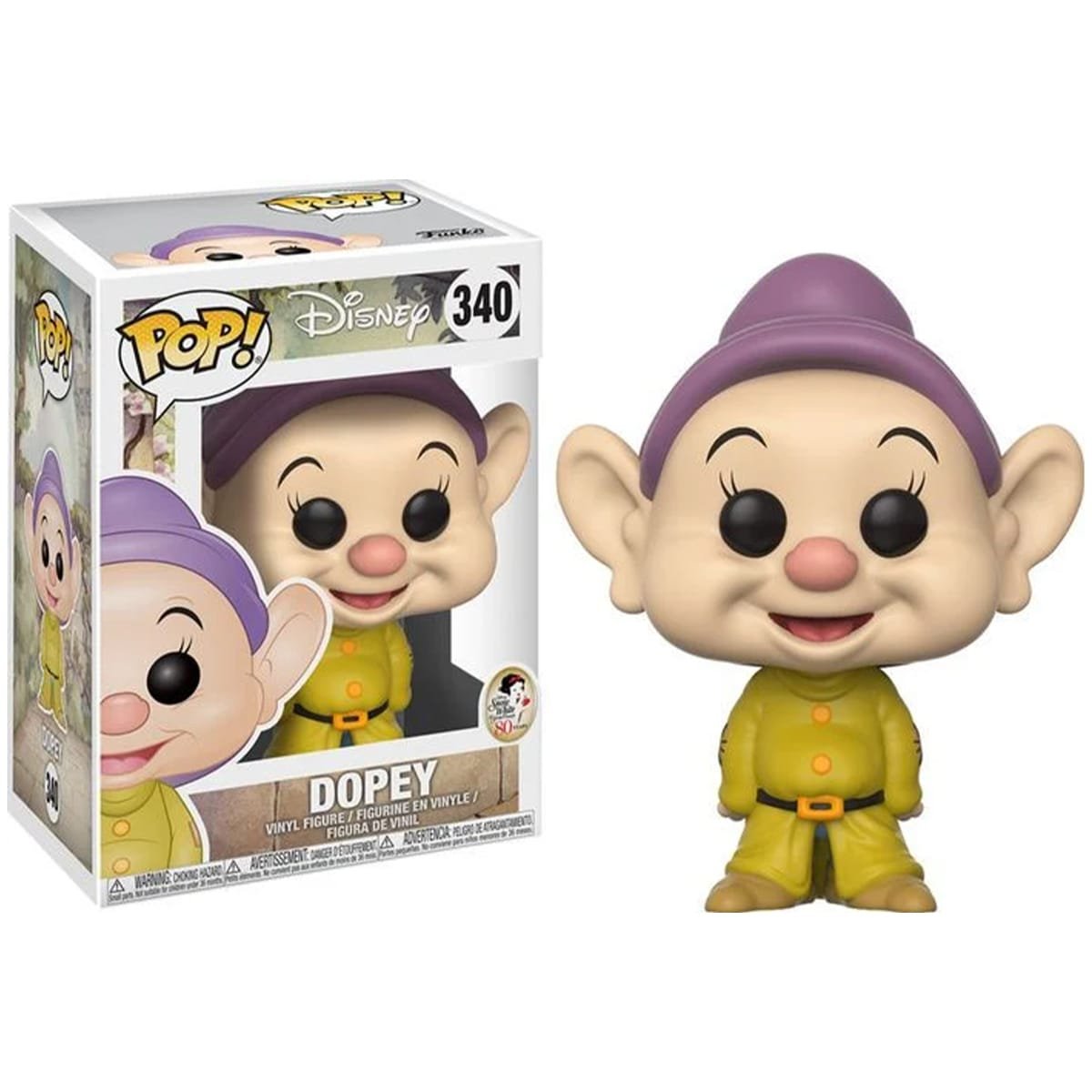Funko Pop Dopey Disney Snow White Vinyl Figure N° 340