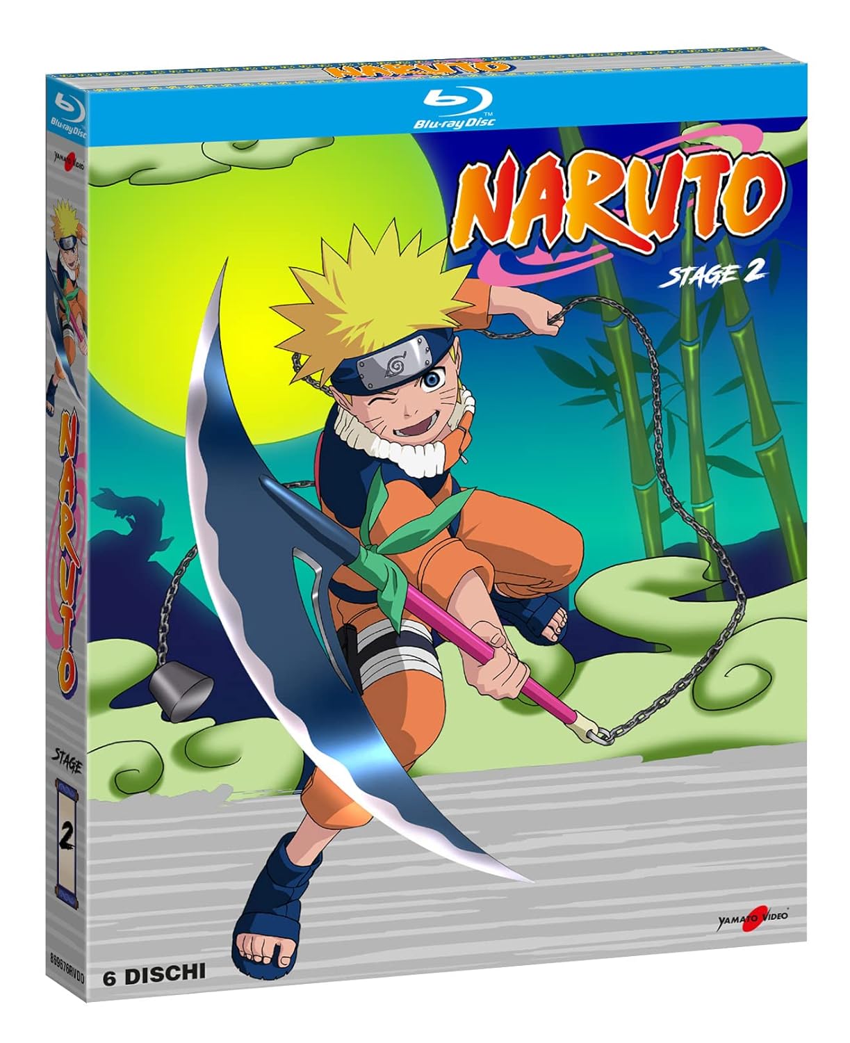 NARUTO SECONDA STAGIONE BOX BD