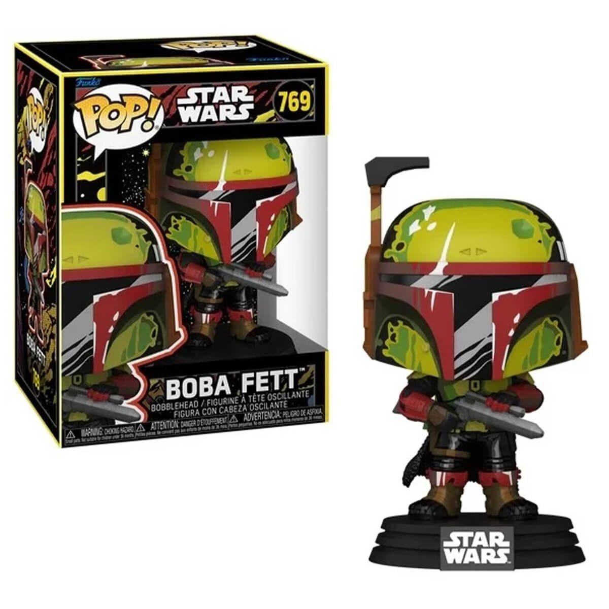 Funko Pop Boba Fett Retro Star Wars Book of Boba Fett N° 769